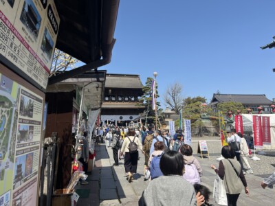 7年ぶりに長野県にある善光寺へ行って来ました！