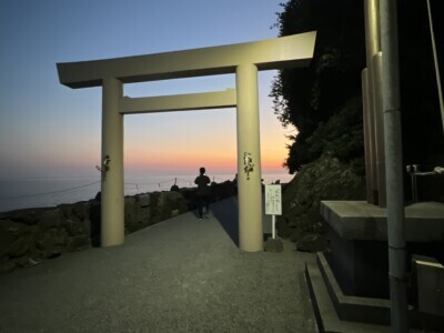 ブログ10年目の初日に二見興玉神社で日の出を見てきました！