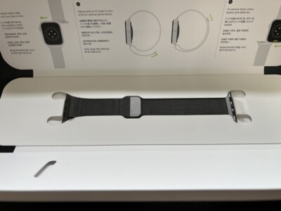 Apple Watchのアクセサリ「ミラネーゼループ(グラファイト)」を購入した感想です！