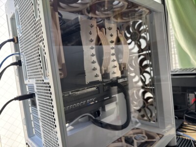 950-1 NZXTの「垂直GPUマウンティングキット(Vertical GPU Mounting Kit)」を利用してH7 FlowのGPUを縦置きしてみた