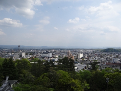 伊賀上野城へ絶景と忍者を見に行ってきました