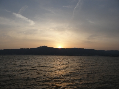 歌詞に沿って琵琶湖まで行ってみた
