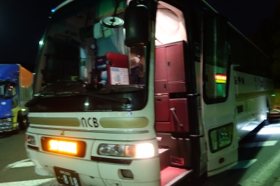 夜行高速バス乗車記 愛知⇔群馬編(シルクライナー)